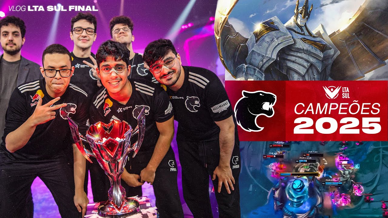 CAMPE&Otilde;ES DA LTA SUL - FURIA NO TOPO 🏆