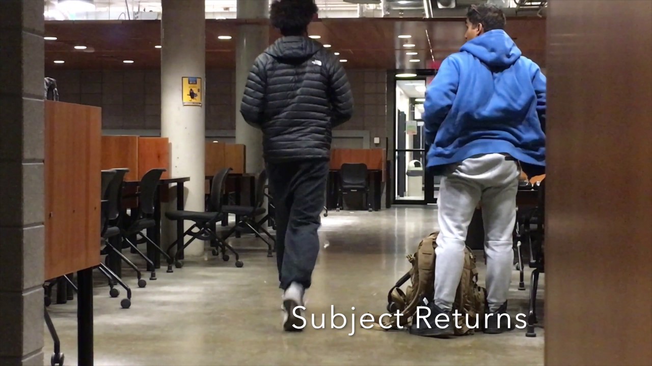 LIBRARY STEALING EXPERIMENT University of Toronto #UTSC