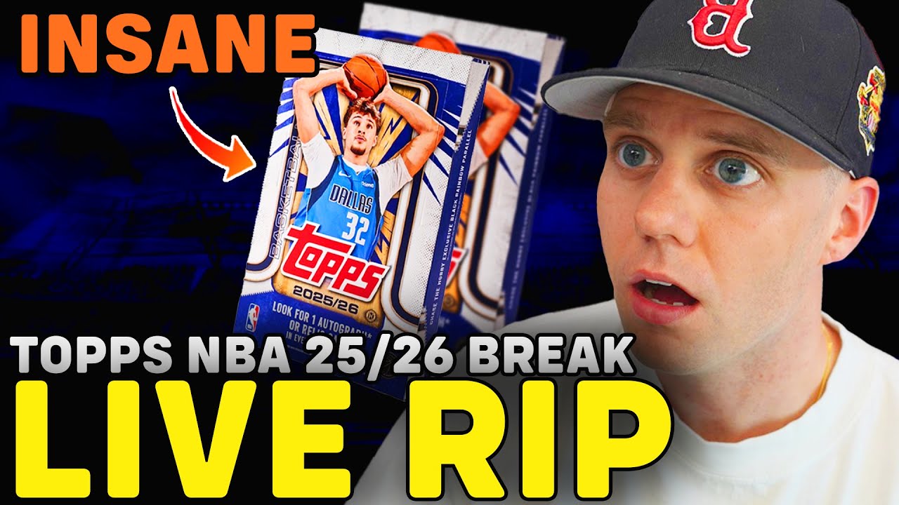 LIVE RIP NIGHT: NEW 2025-26 TOPPS BASKETBALL & THUSDAY NIGHT FOOTBALL!