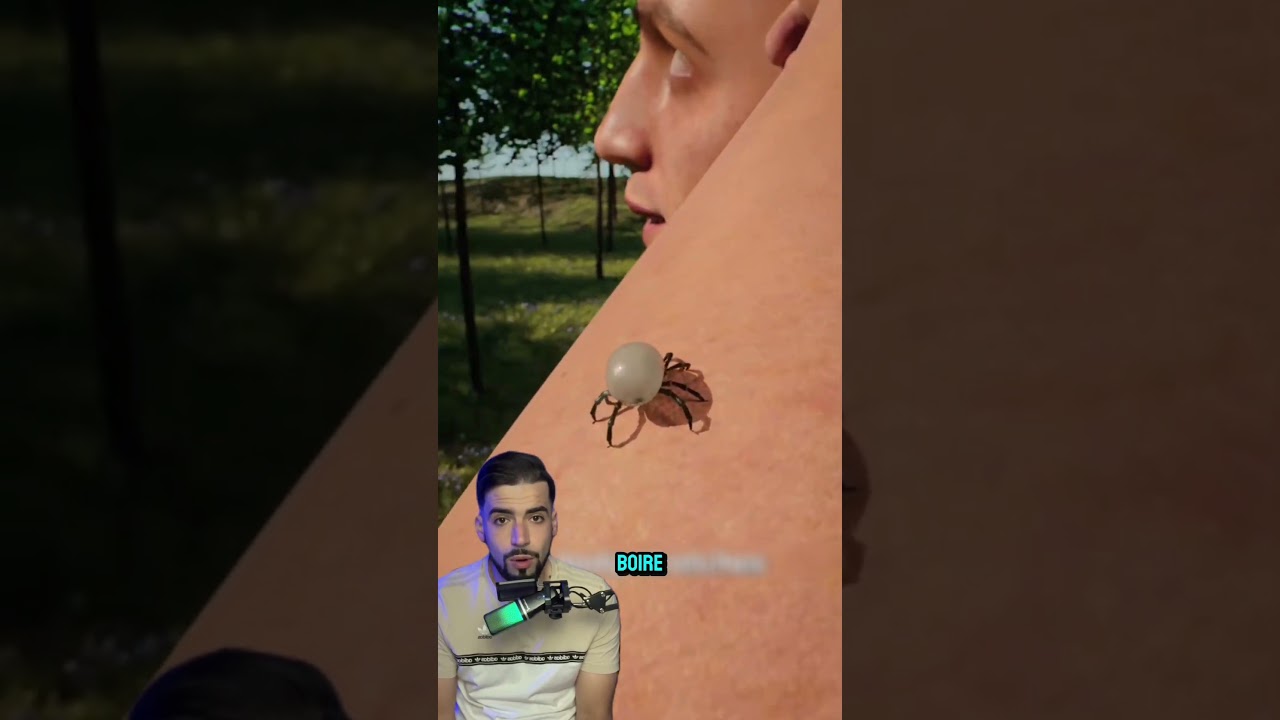 La tique quand elle mord