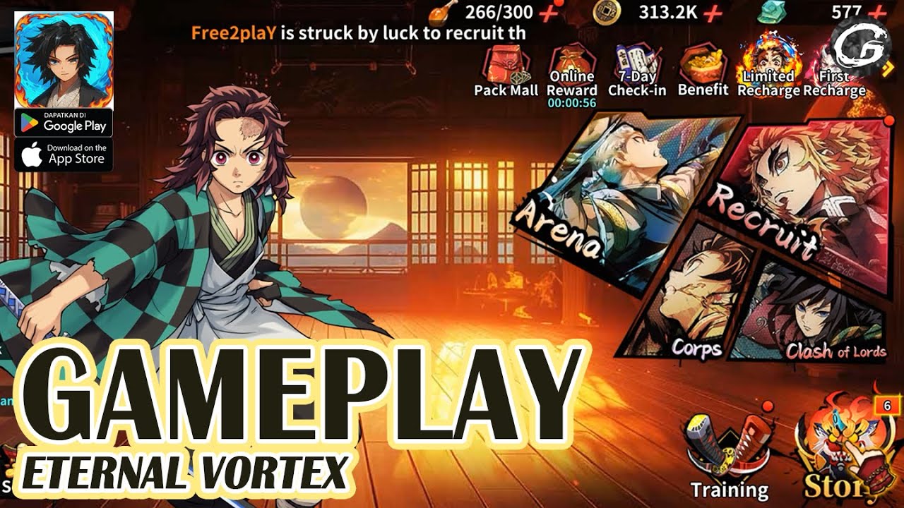 Eternal Vortex Gameplay - Mobile Game (Android)