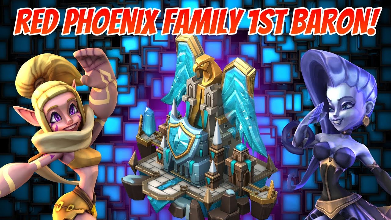 ALGAIED WINS FIRST RED PHOENIX BARON!! LORDS MOBILE