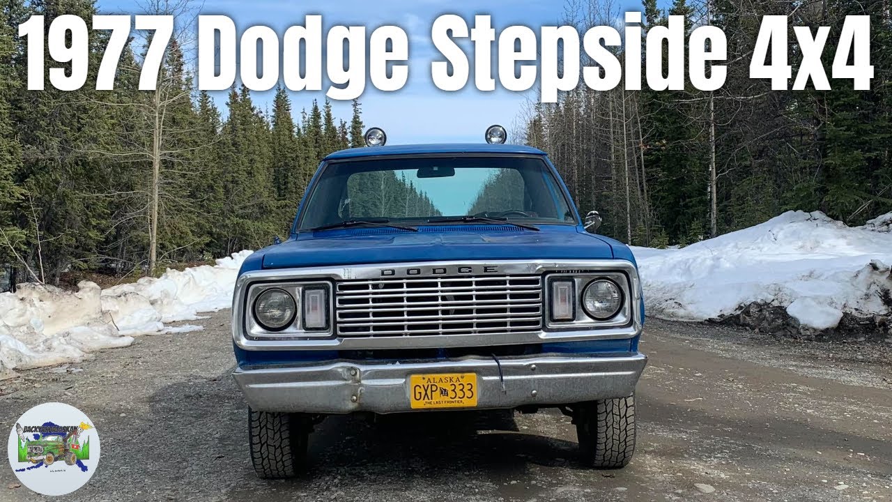 1977 Dodge W100 Stepside