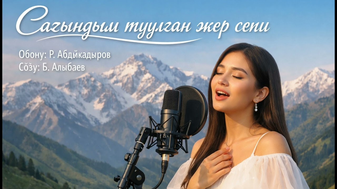 Сагындым туулган жер сени, кыргызча кавер.