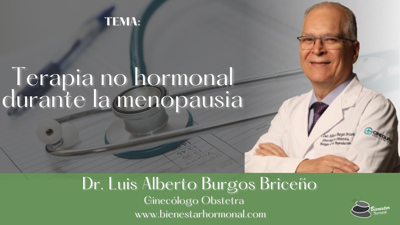 Terapia no hormonal en la menopausia