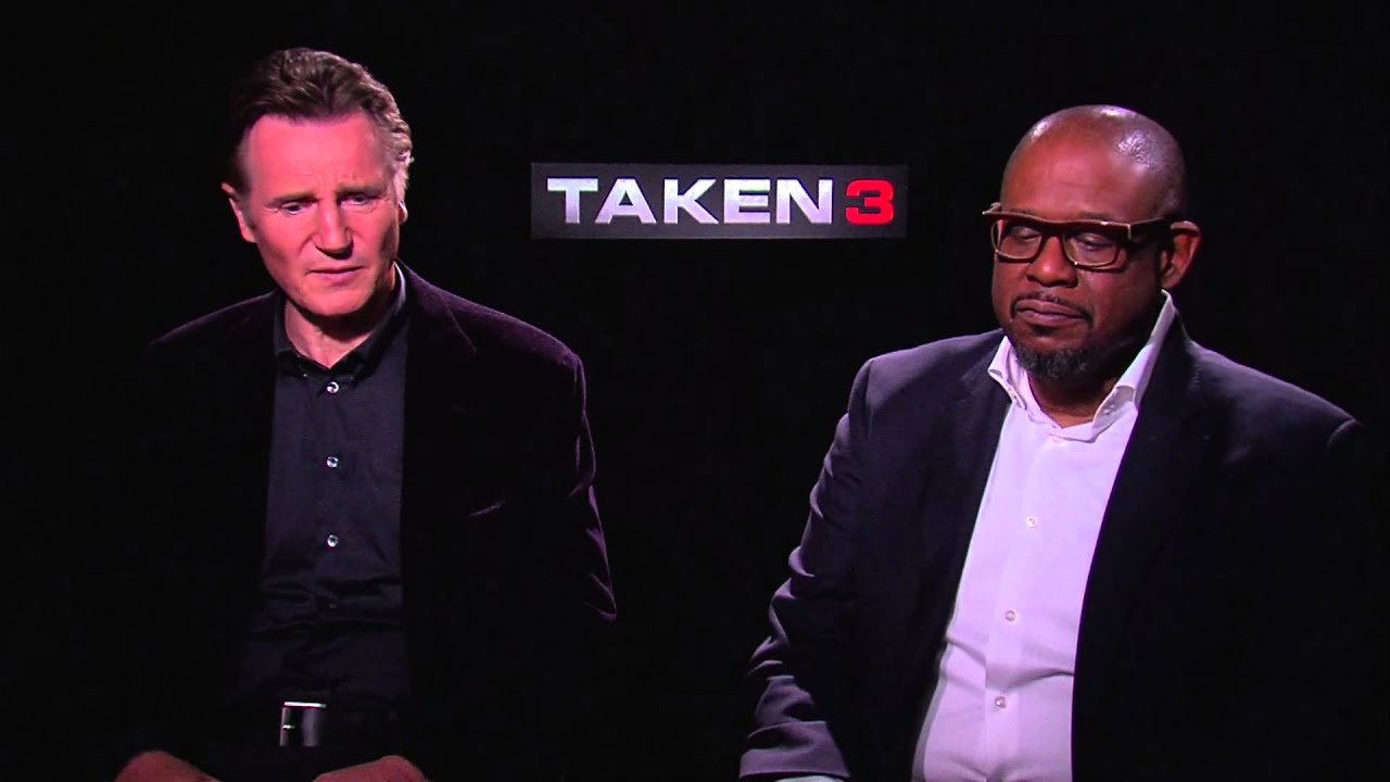 Liam Neeson & Forest Whitaker Interview - TAKEN 3 (2015) JoBo.com Exclusive HD