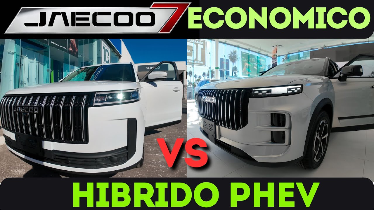 Jaecoo 7 más BARATA vs Hibrida PHEV también conocido como SUPER HIBRIDO en México 2026