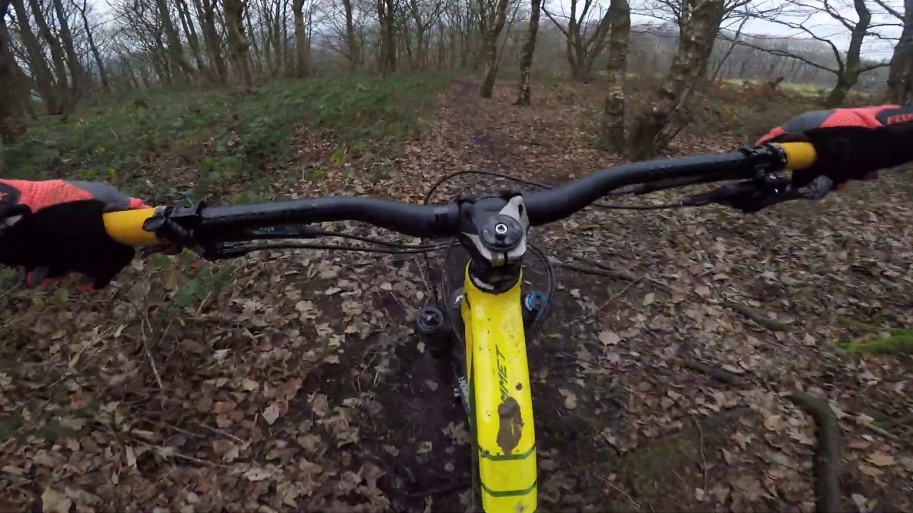 Trail Mtb Woods Ride Vitus Sommet VRS GoPro5 Black Apedale Country Park Stoke on Trent Local Ride UK