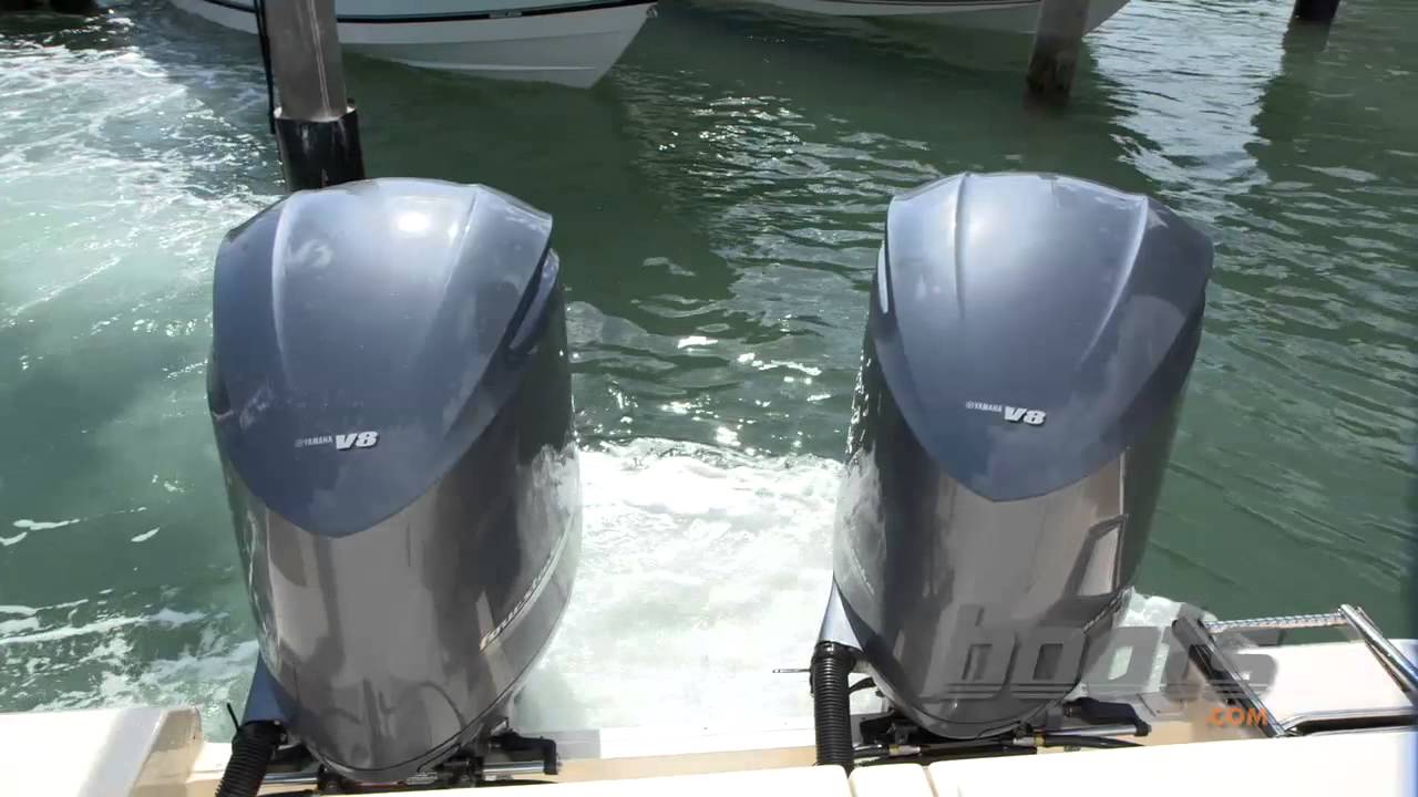 Yamaha Joystick Control In Action at the Miami Boat Show