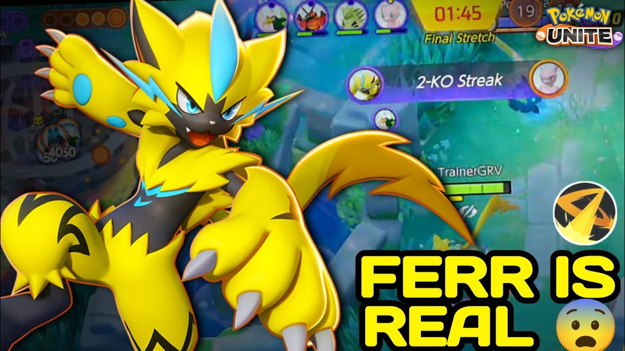 Even All Rounders Fear 🤯 with Wild Charge Zeraora ⚡ Pokemon Unite - NINZA PLAYS