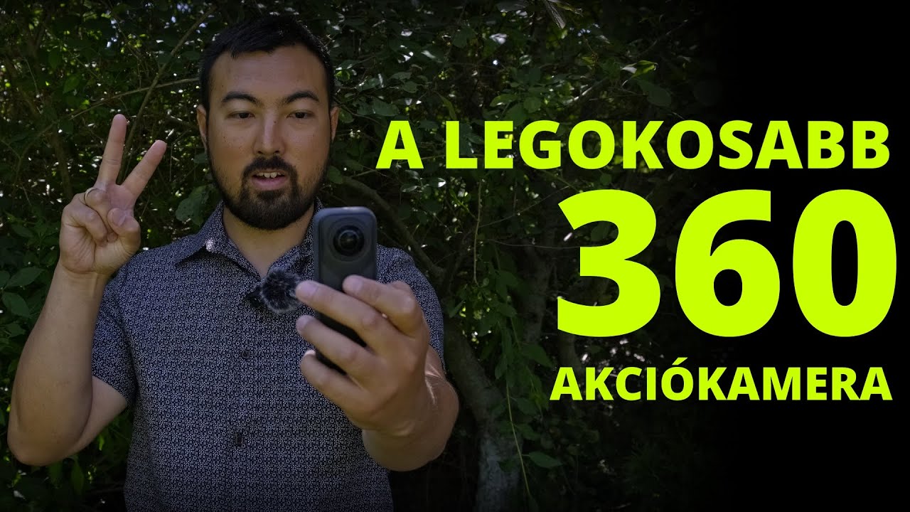 Insta360 x5 a legokosabb és legjobb 360 akciókamera