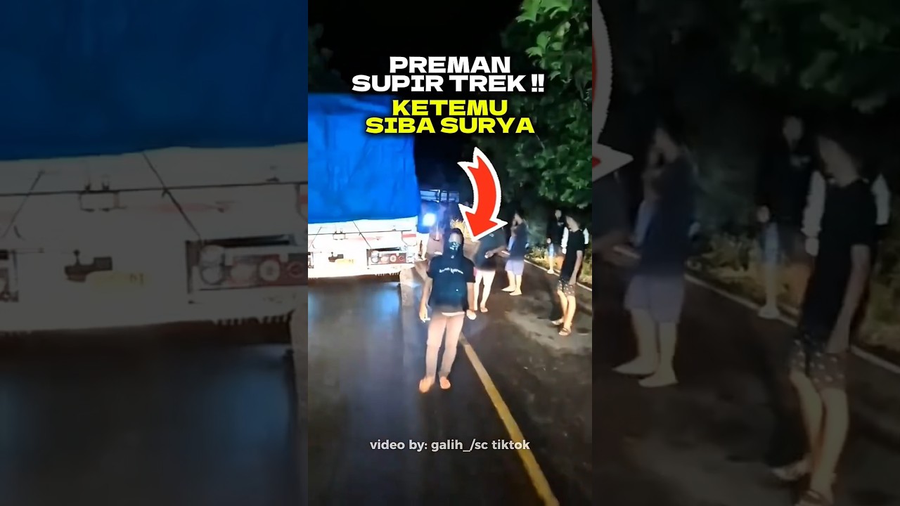 PREMAN KETEMU TRUK SIBA SURYA !! #shorts #shortsfeed #short #truck #sibasurya #busmania #viral #fyp