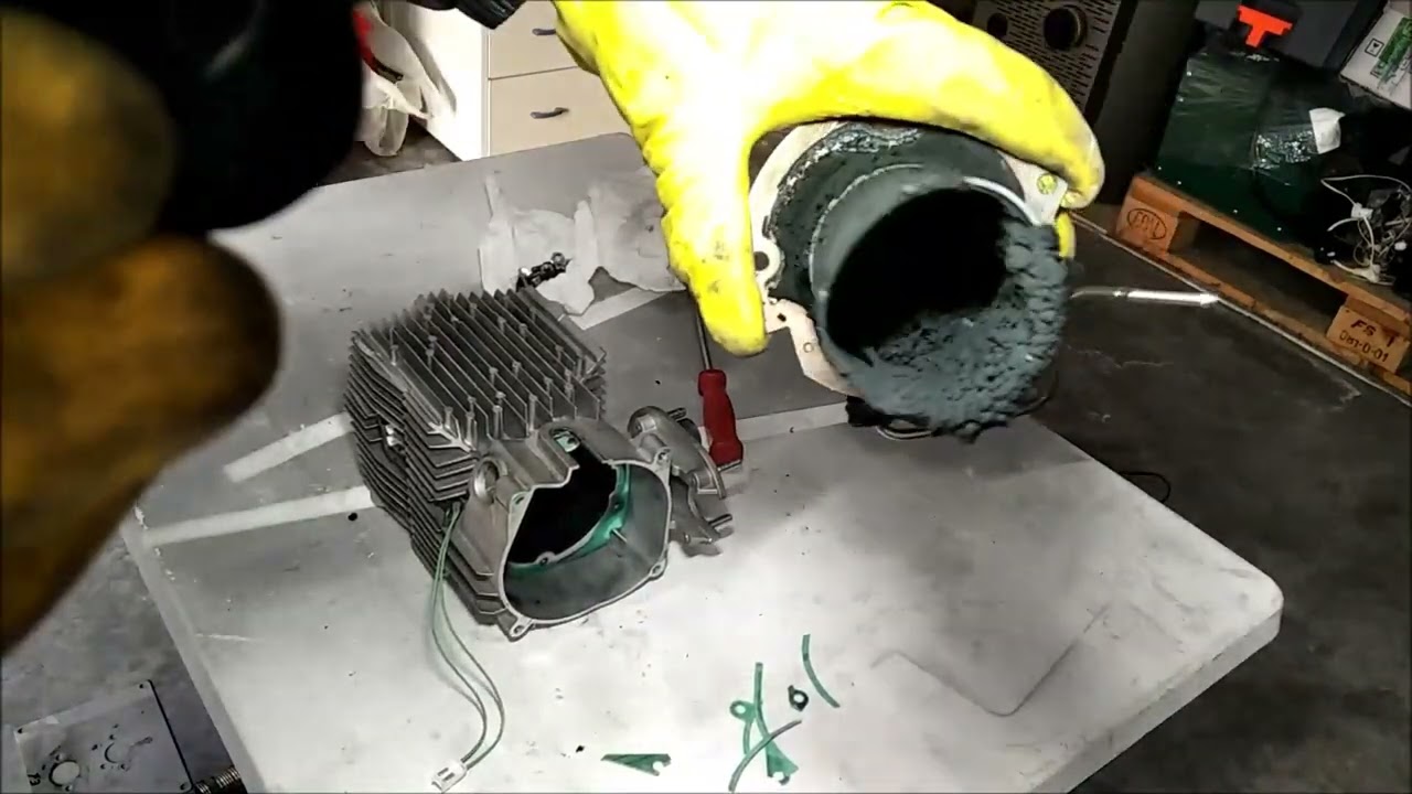 Riscaldatore a gasolio cinese,errore E10,emette cattivo odore e fumo bianco!Facciamo manutenzione