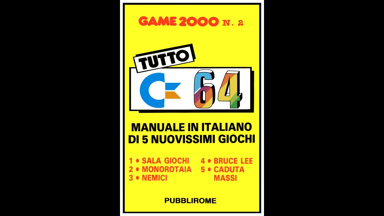 C64 Raccolta giochi edicola - Game 2000 n&deg;2