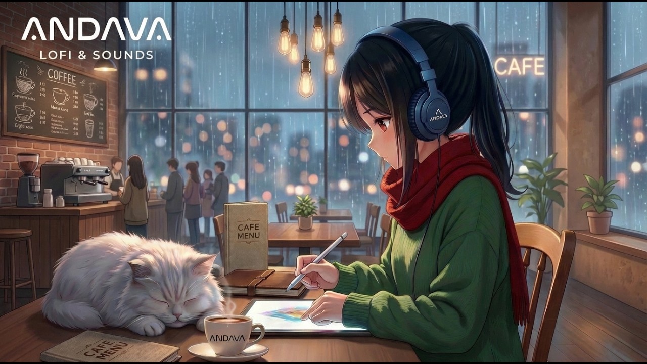2 Hour Lofi Piano 🎹 Soft Study Beats for Quiet Moments (No Lyrics) | Andava Lofi