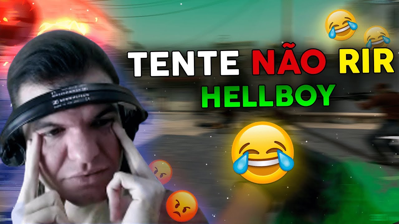 TENTE N&Atilde;O RIR COM HELLBOY  😂 (MELHORES CLIPS WAVE)