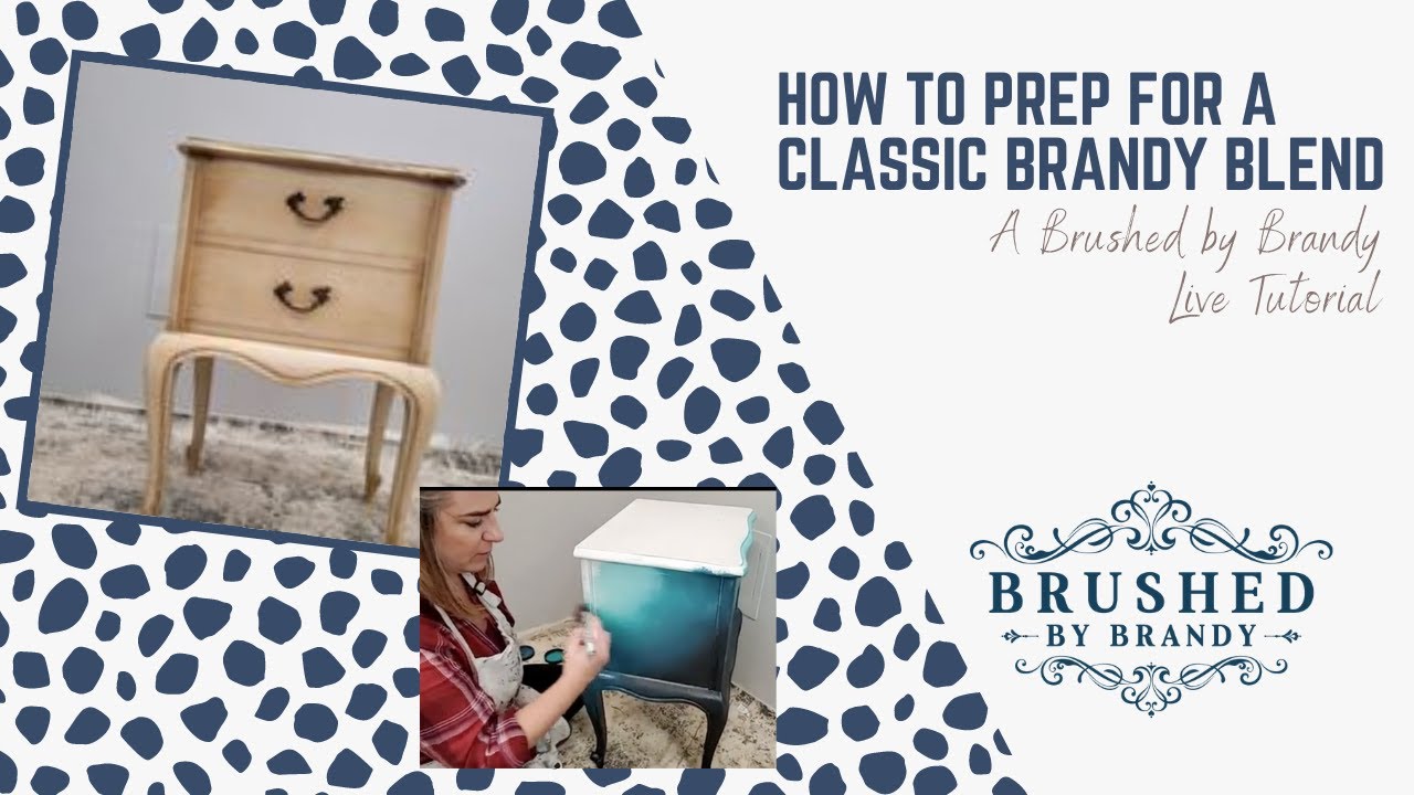 Live with Brushed by Brandy - a classic Brandy Blend and showing off my Bleed through .