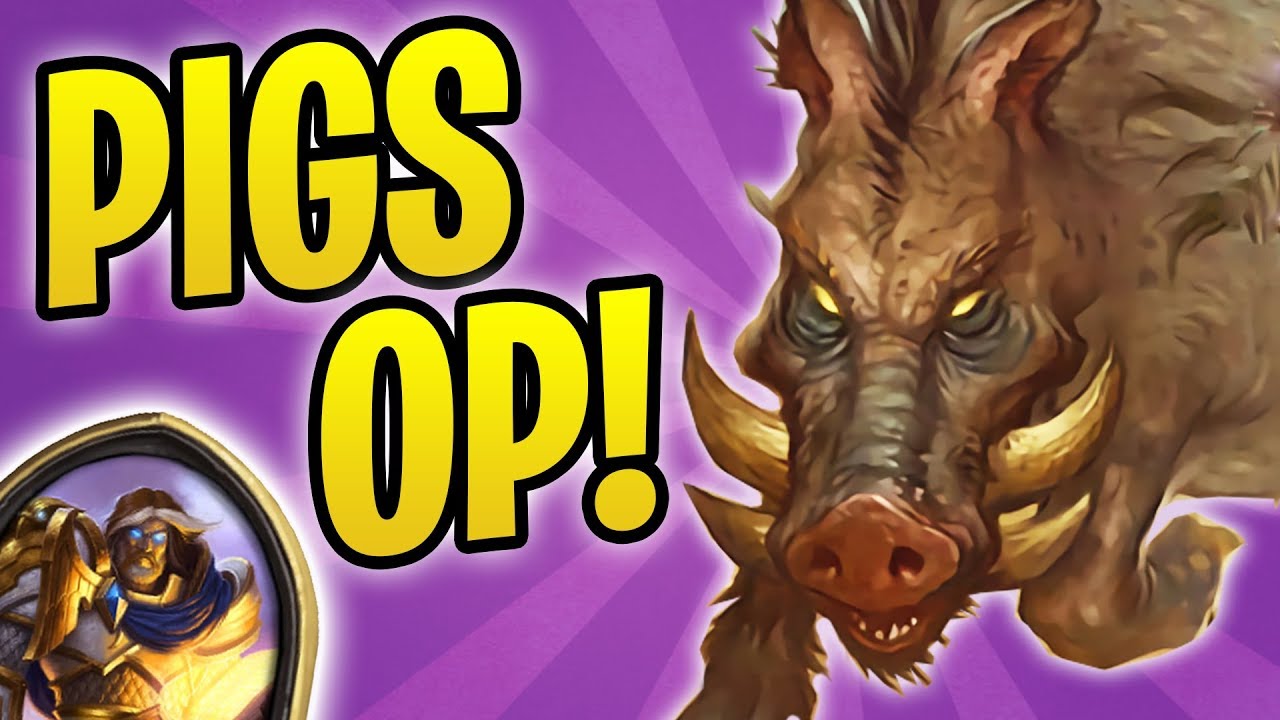 PIGS VS EXODIA PALADIN | Rank 1 with Emeriss Hunter | The Witchwood | Hearthstone