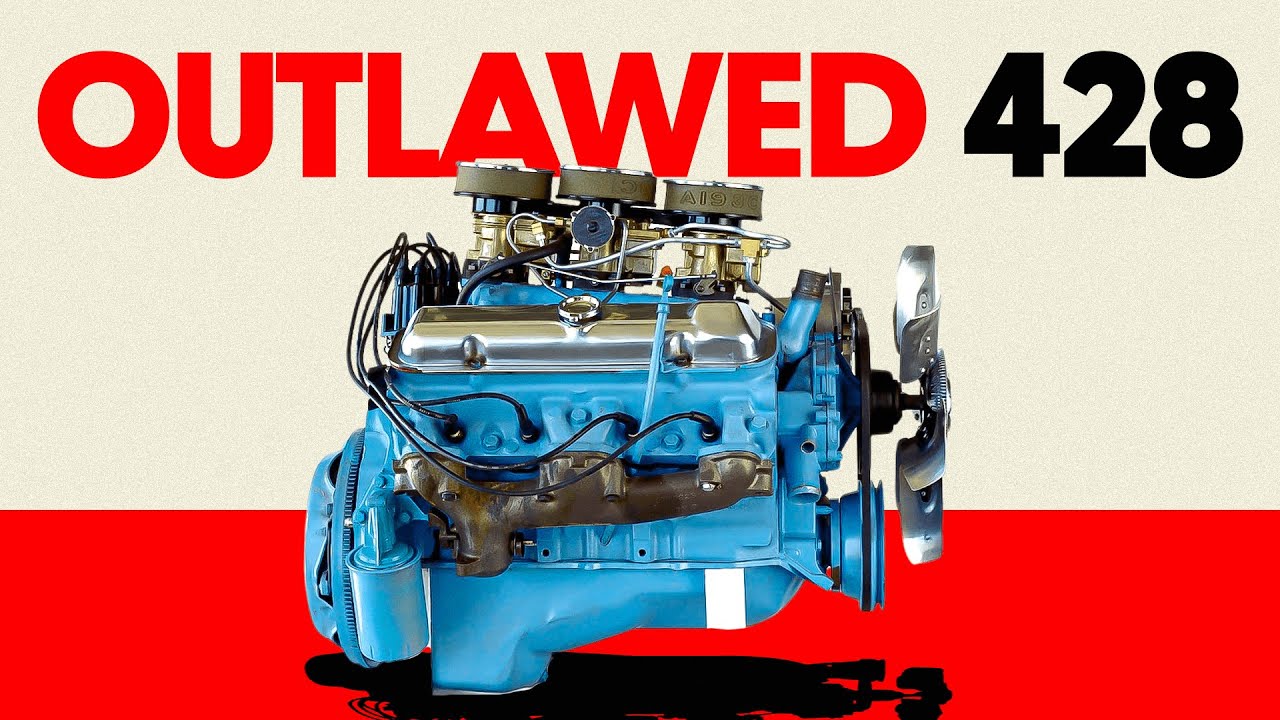 Шокирующая правда о запрещенном двигателе Pontiac 428 V8!