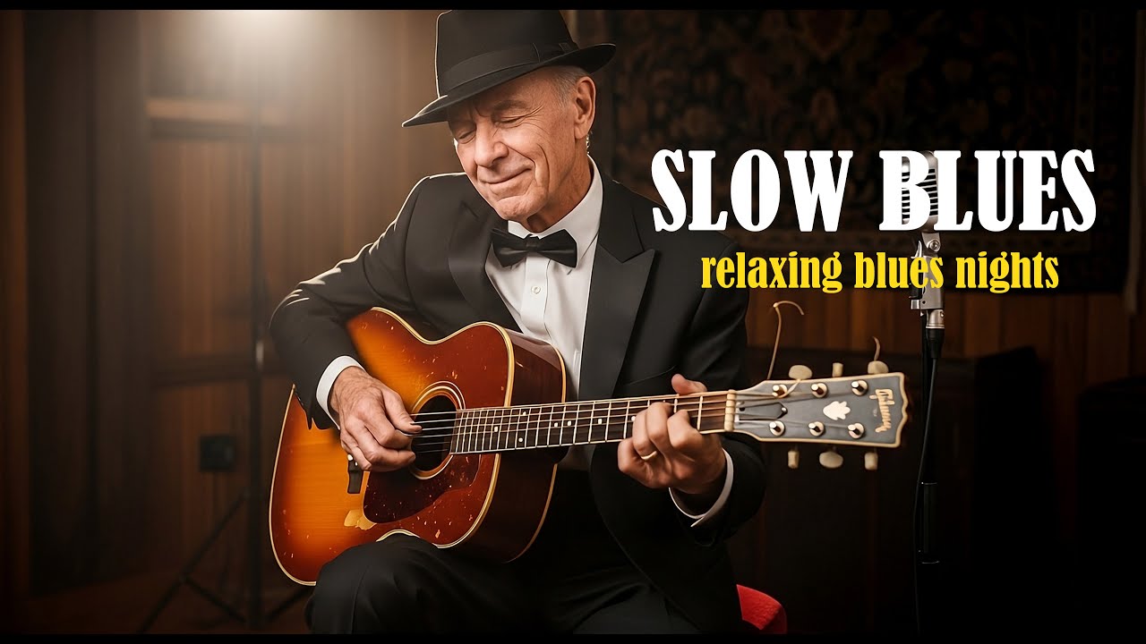 Relaxing Whiskey Blues Music | Best of Slow Blues - Melodies for Evening Chill