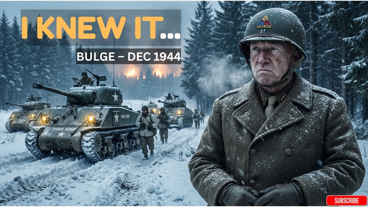 How Patton Predicted the Battle of the Bulge 11 Days Before It Happened