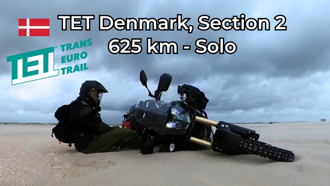 Solo on TET Denmark Section 2 – 625 KM Through Jylland