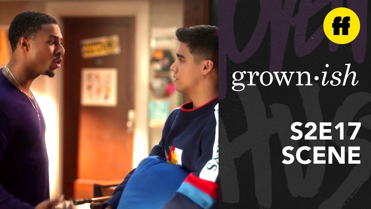 grown-ish Season 2, Episode 17 | Doug & Vivek Talk It Out | Freeform