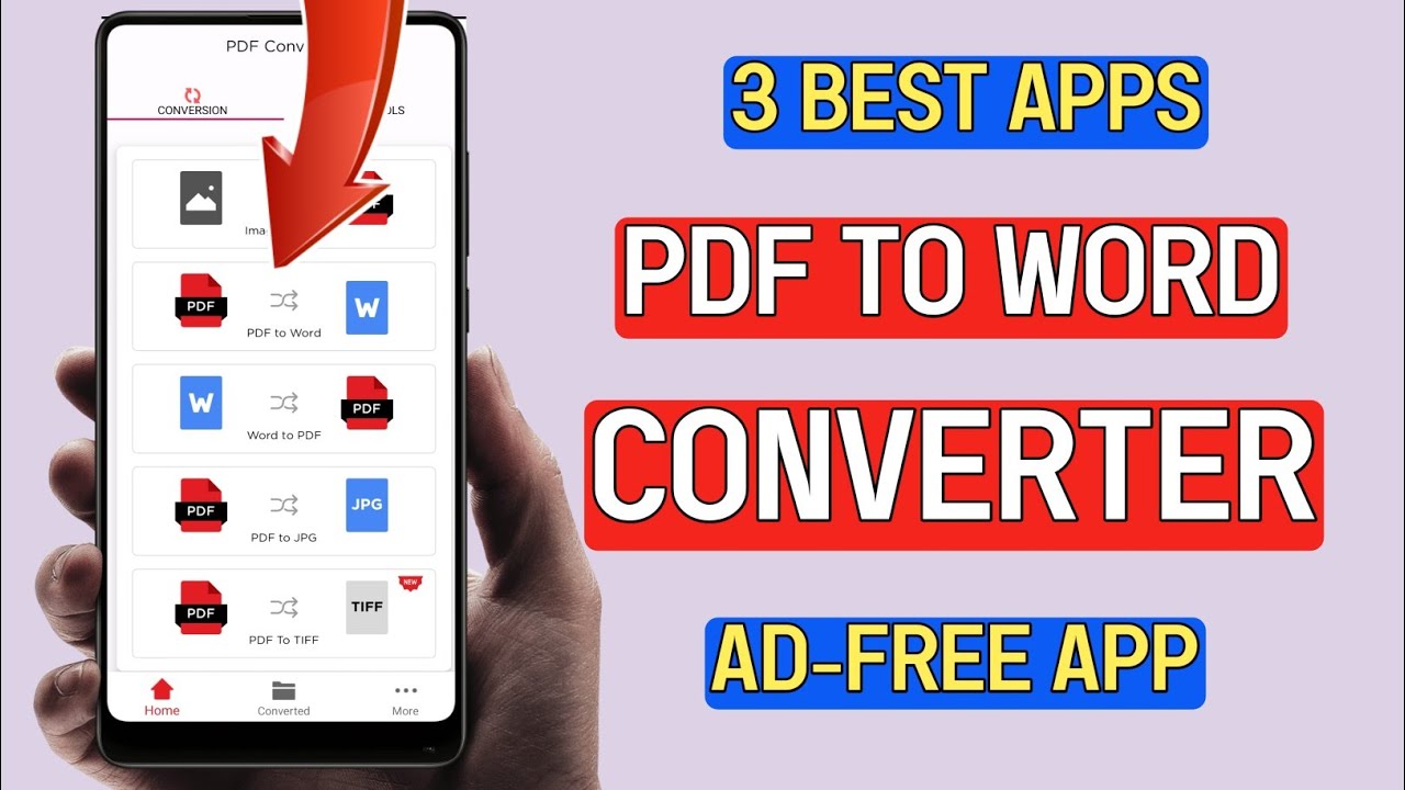 3 Best Pdf to Word Converter Apps For Android