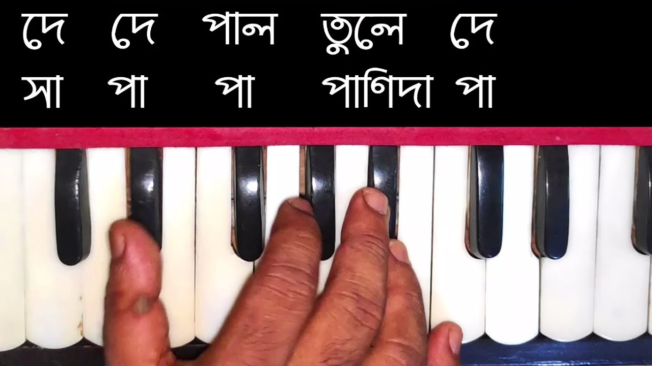De De Pal Tule De Harmonium Lesson