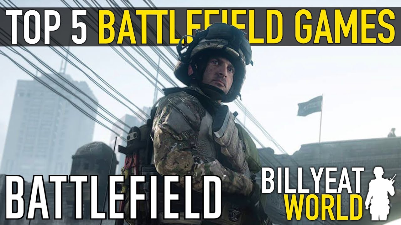 Top 5 Best BATTLEFIELD GAMES Of All Time