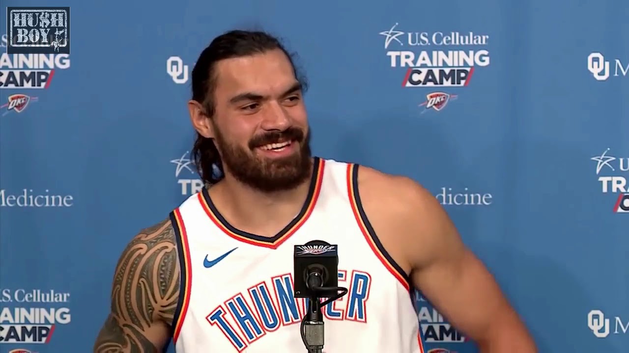 Steven Adams Media Day Funny Moments