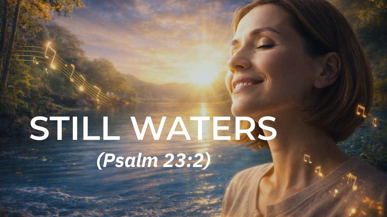 Beside still WATERS (psalm 23:2) - PEACEFUL CHRISTIAN Music For prayer AND Praise | worship SONGS