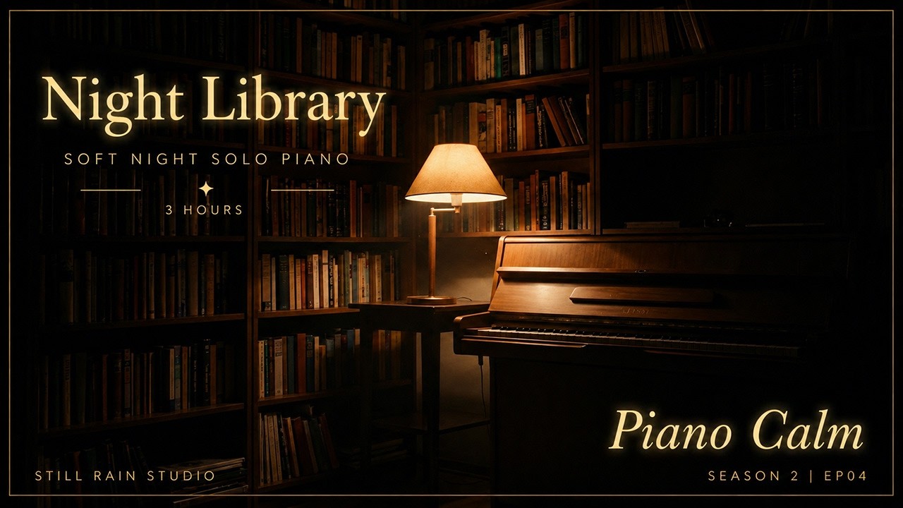 Still Rain Studio — Season 2 EP04 | Late Lamp Nocturne | Soft Night Solo Piano