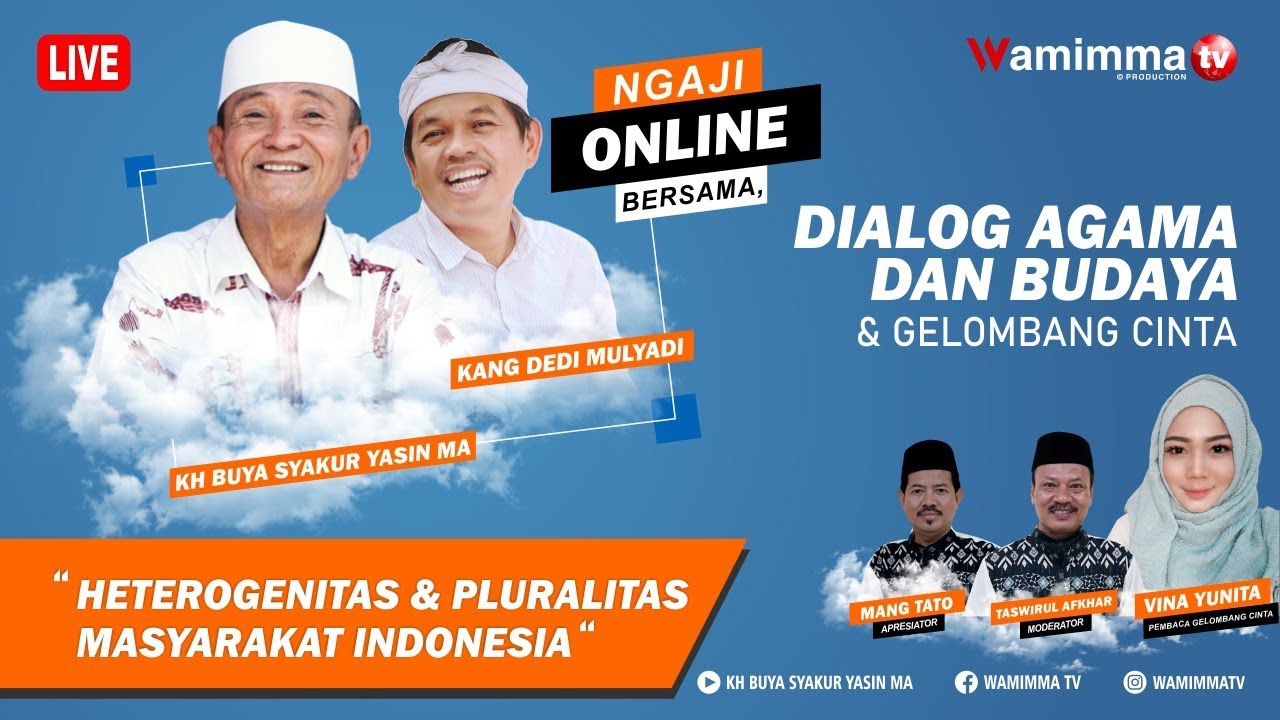 🔴Live Streaming Ngaji Online Bersama Buya Syakur & Dedi Mulyadi 24/11/2020