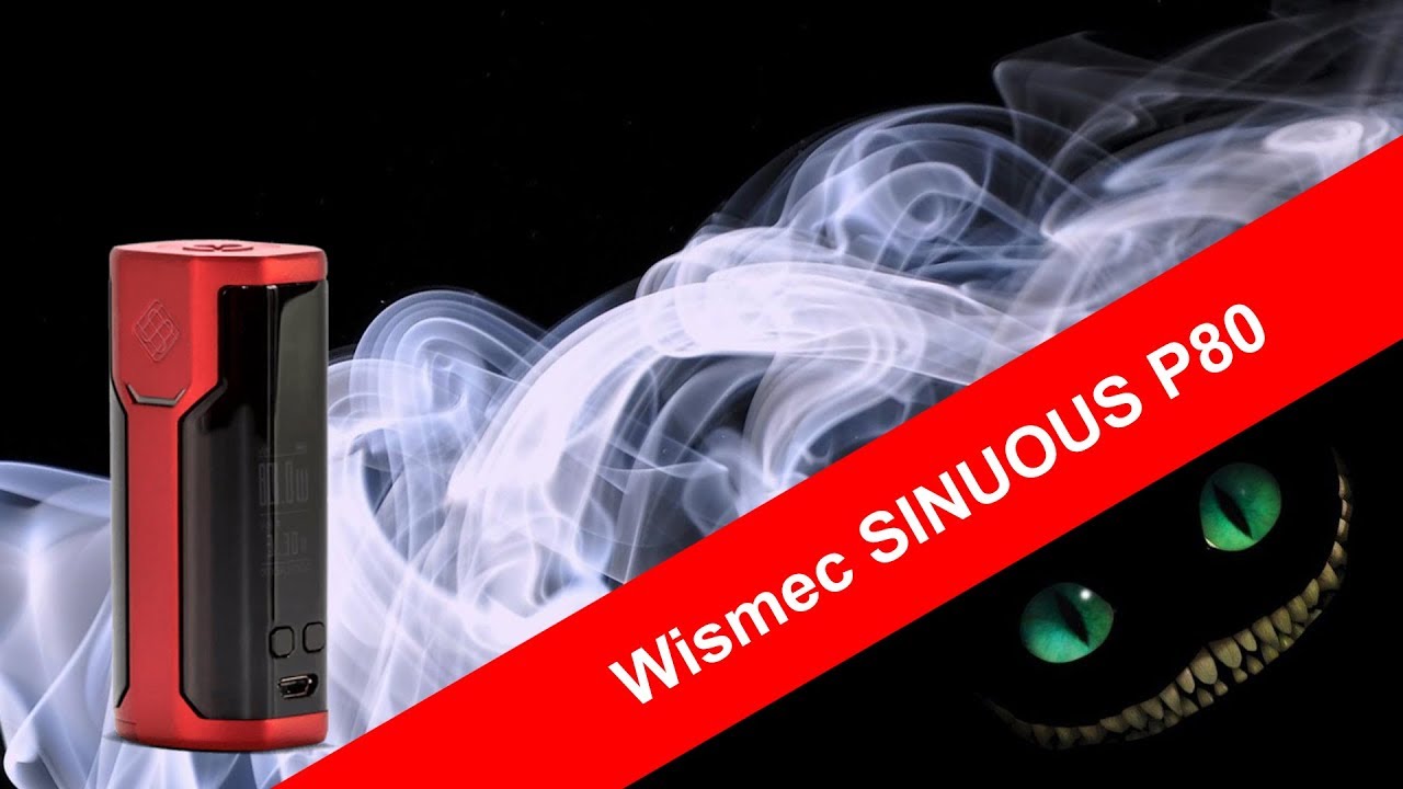 Wismec SINUOUS P80 Обзор. Удобный чертяка