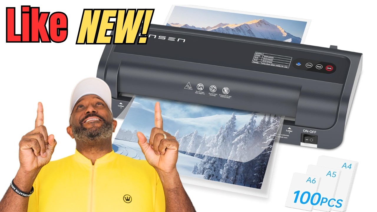Your Documents Will Last FOREVER After Using This… (Bonsen Laminator)