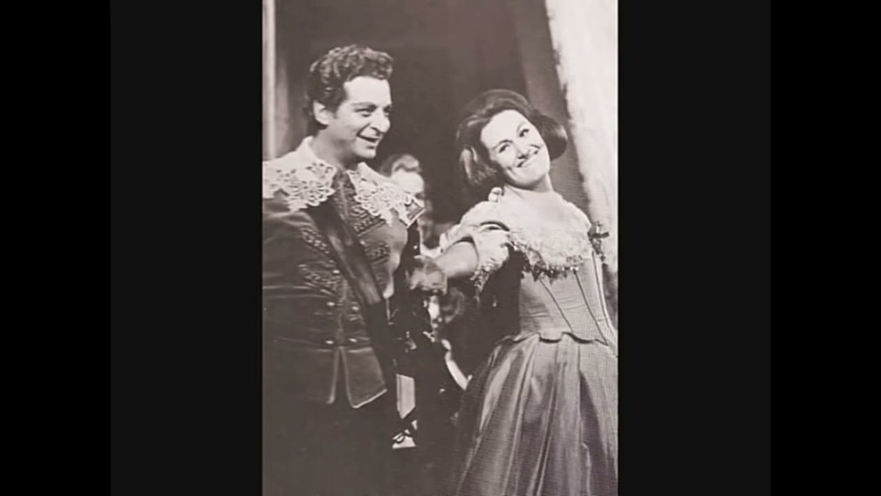 Bellini - I Puritani - Son salvo ... Nel mirarti ... Vieni - Alfredo Kraus, Joan Sutherland (1966)