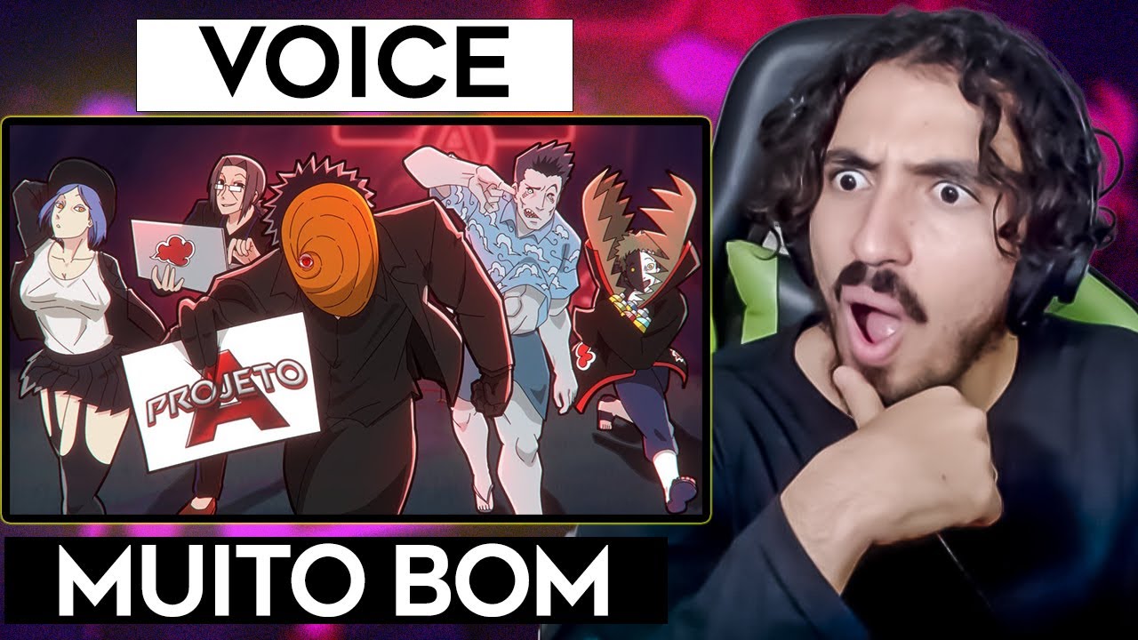 ANIMA&Ccedil;&Atilde;O - AKATSUKI FAZ UMA FESTA! #1 PREPARATIVOS! - Voice Makers | Leozin React