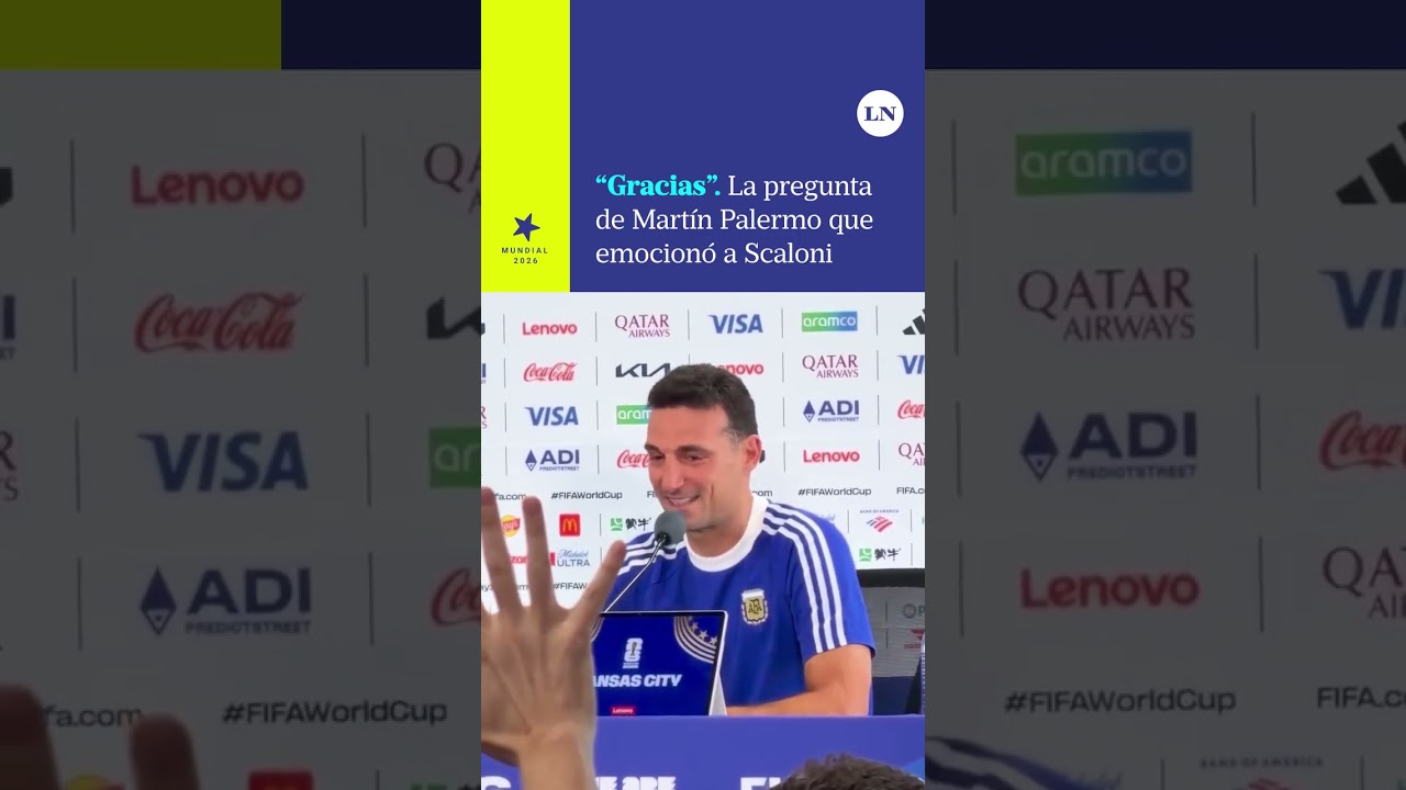 La emoci&oacute;n de Scaloni ante las preguntas de Palermo y el brasile&ntilde;o Djalminha