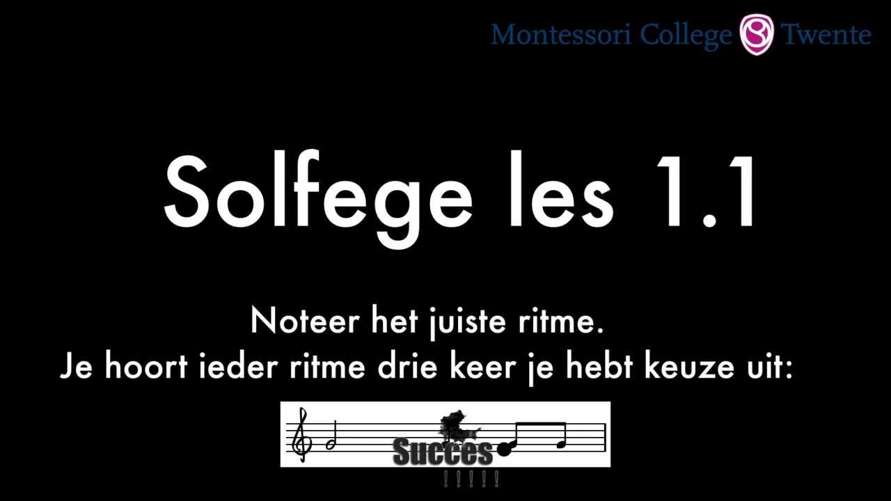Solfege 1.1