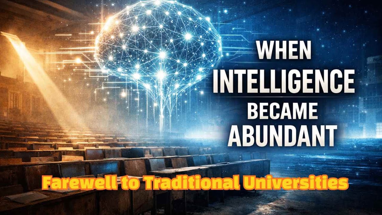 When Intelligence Became Abundant | Farewell to Traditional Universities