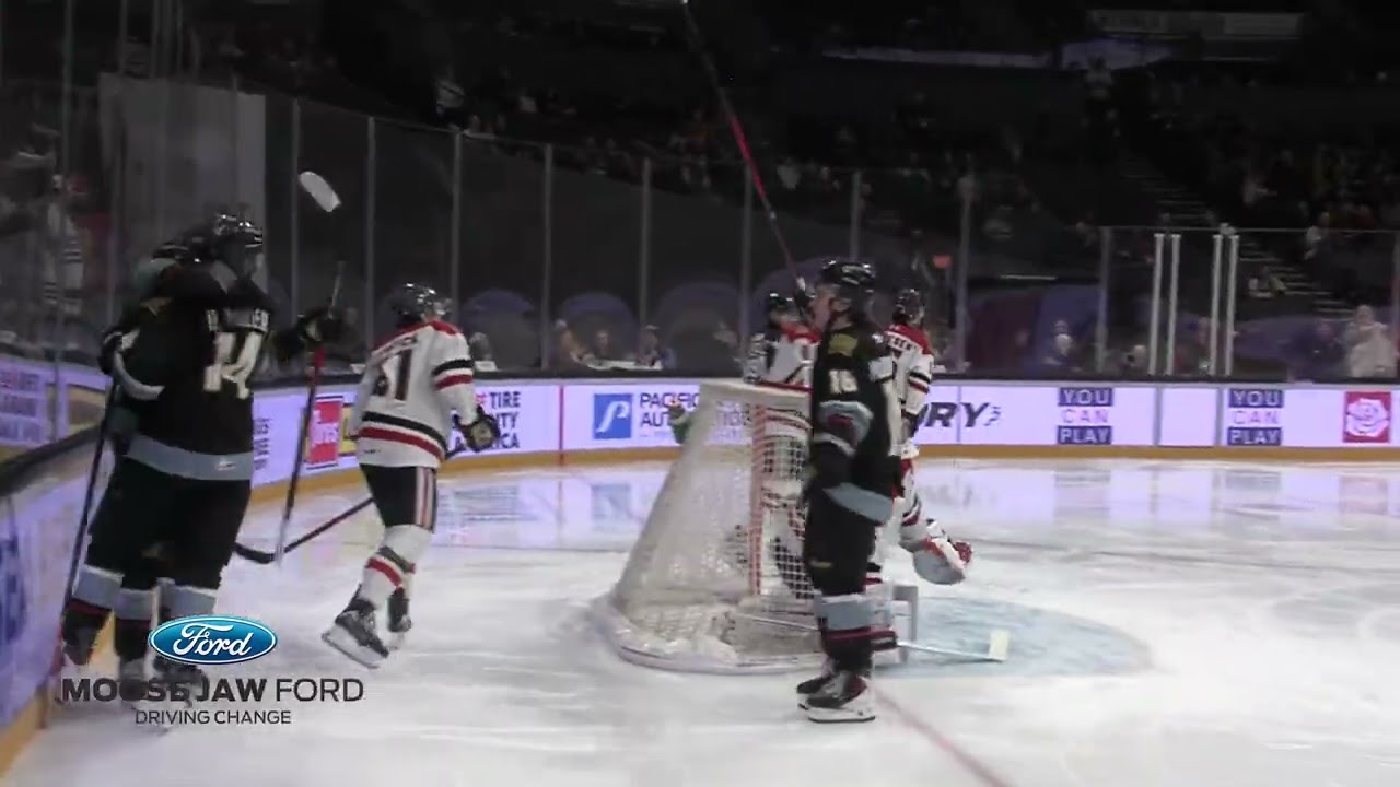 MOOSE JAW FORD HIGHLIGHTS | January 13 | Warriors (0) - Winterhawks (5)
