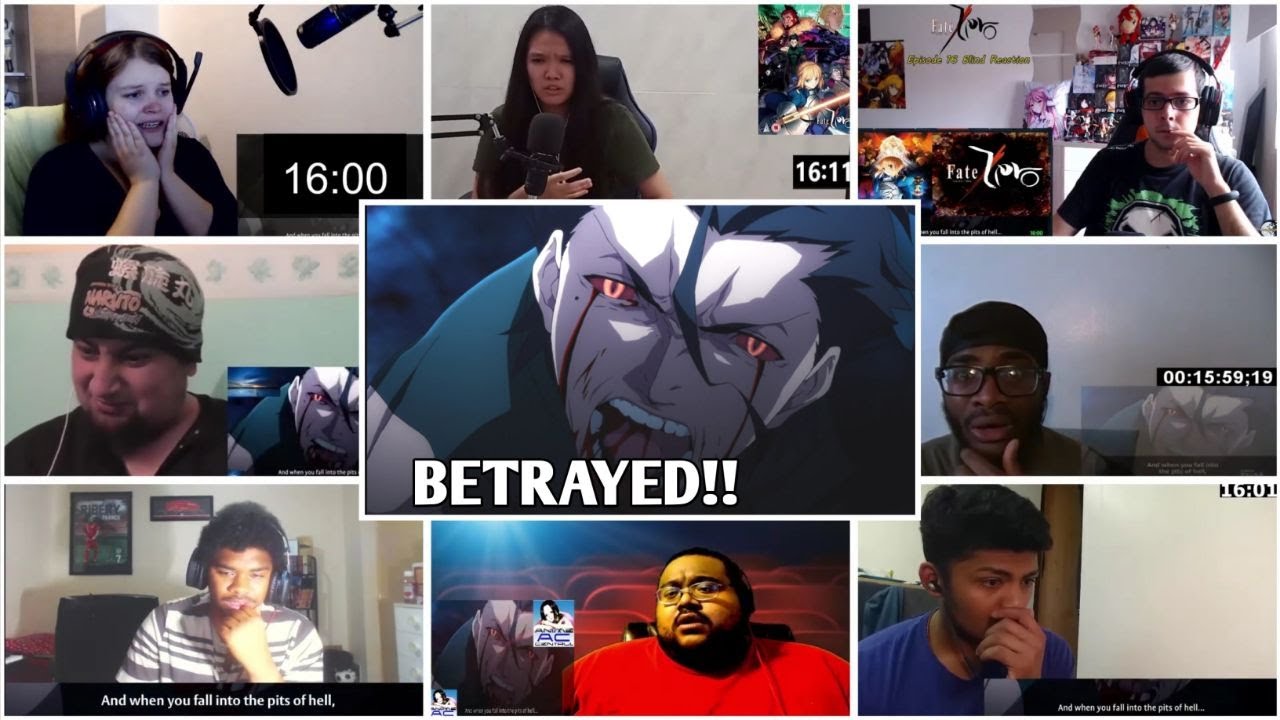 DIARMUID!! END OF LANCER Fate/Zero Season 2 Episode 3 | Reaction Mashup