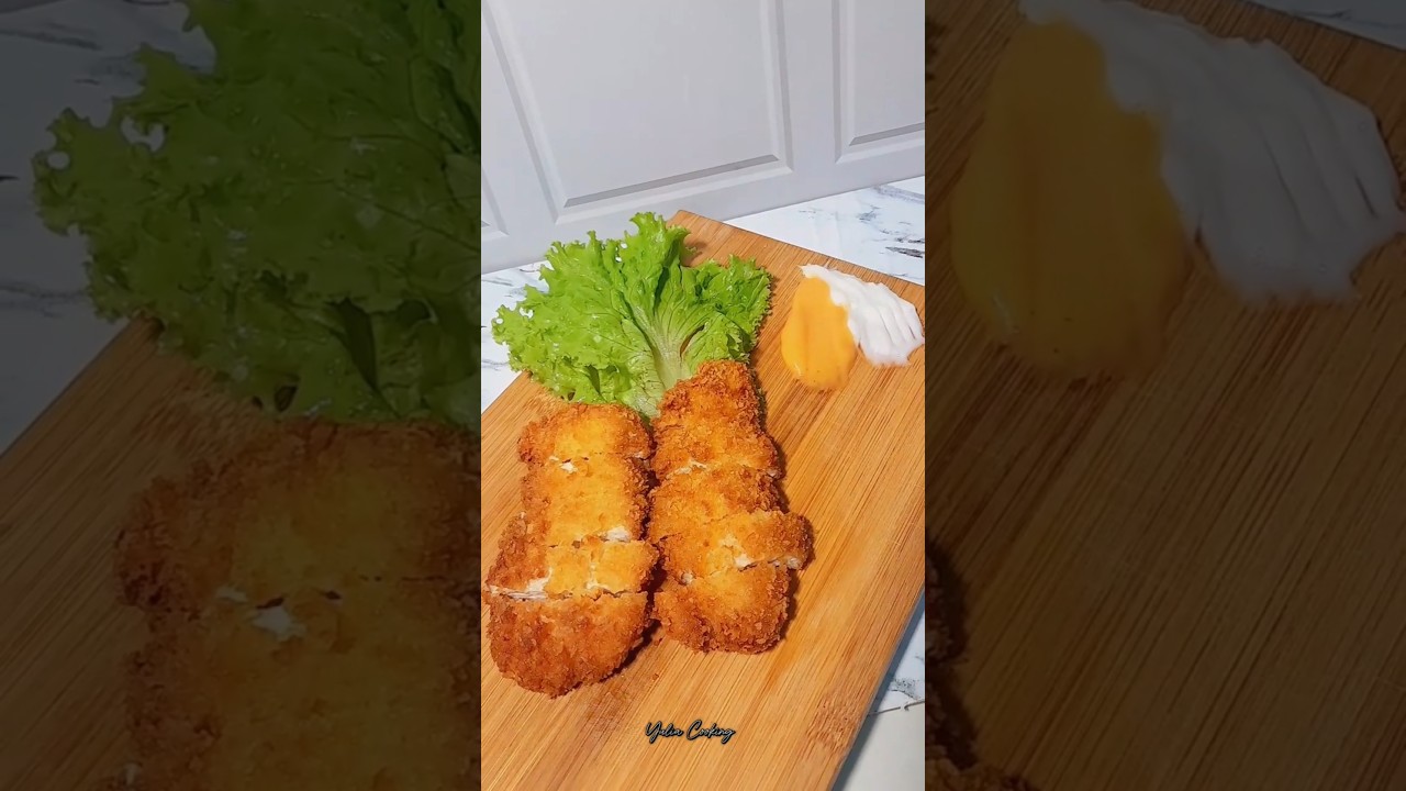 Chicken Katsu 🍽️ #resepchickenkatsu #shortvideo #food #chickenkatsu  #makananviral