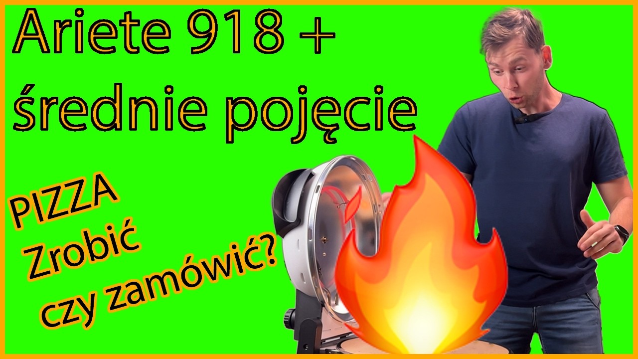 Tani piecyk do domowej pizzy | Ariete 918 TEST
