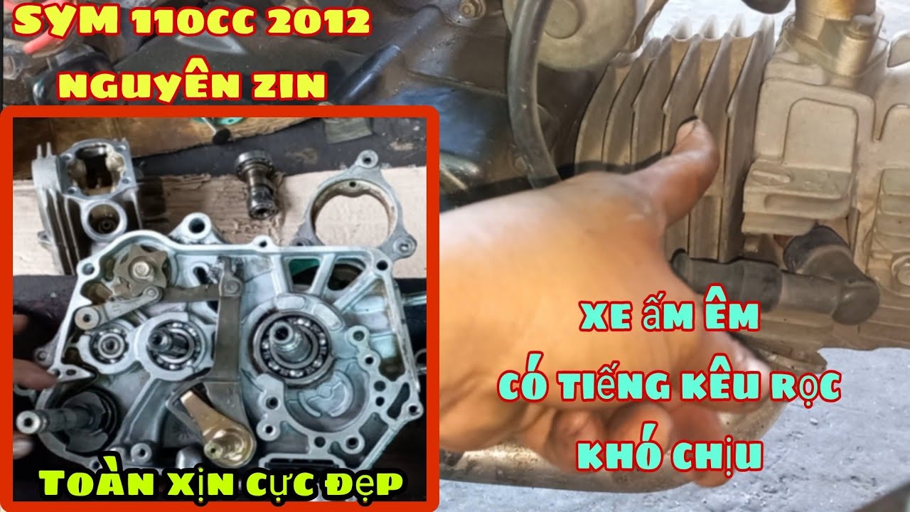 Run dựt róc khó chịu SYM Angela 110 nguyên zin/ Motorcycles SYM