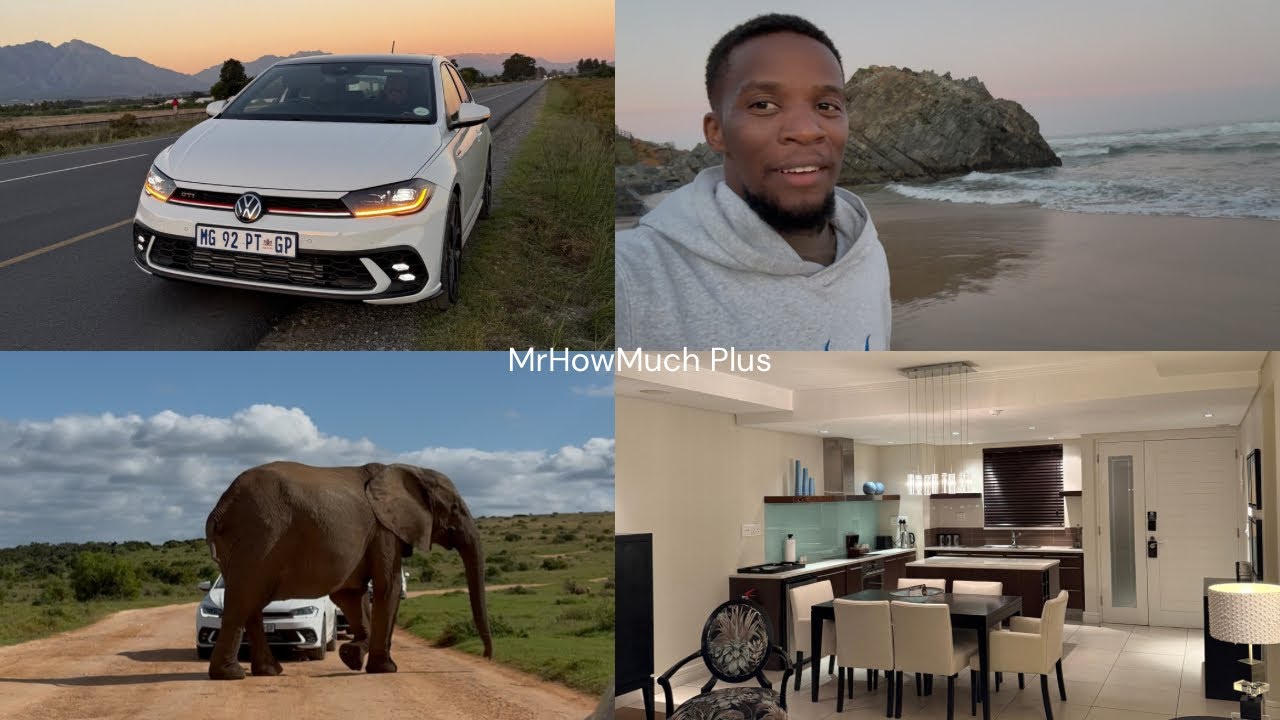 3 Day Roadtrip to Cape Town | Driving the VW Polo GTi | Night in Knysna | Addo Elephant Park | Vlog