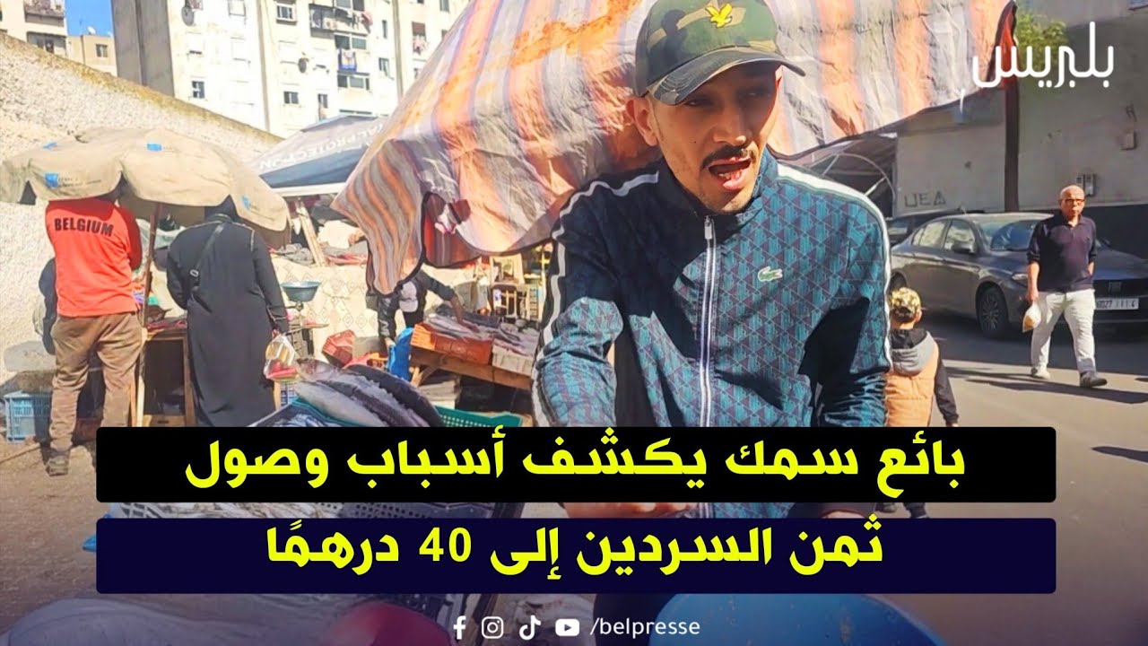 بائع سمك يكشف أسباب وصول ثمن السردين إلى 40 درهمًا