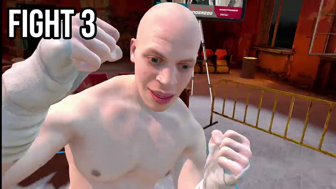 Running virtual fades in 'BoxingUnderdog' VR