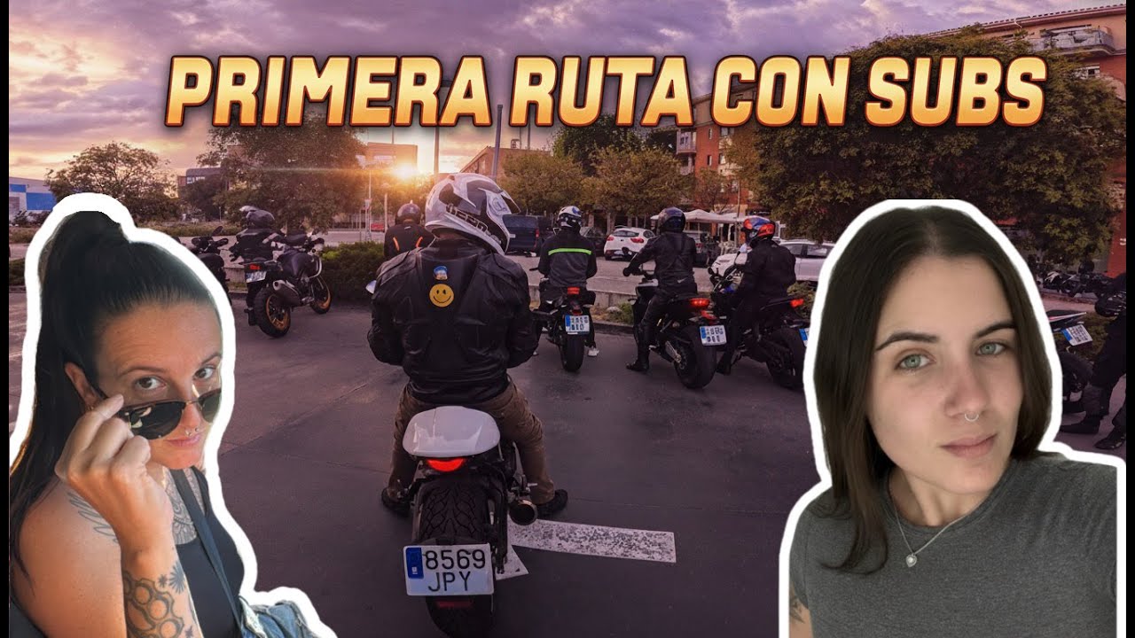 😱 ¡NUESTRA PRIMERA RUTA con SUBSCRIPTORES fue UNA LOCURA! 🏍🔥 | @FullGasCouple